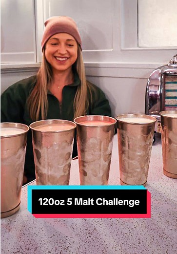 Tackling the 5 Malted Milkshakes Challenge at a Historic Spot