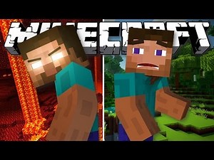The Story of Herobrine - (Minecraft Mod Showcase & Machinima)