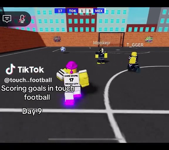 Scoring Goals in Touch Football: Day 9 Highlights