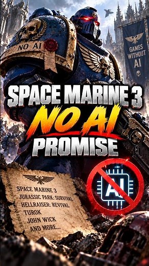 Space Marine 3 Just Made a BIG Promise About AI