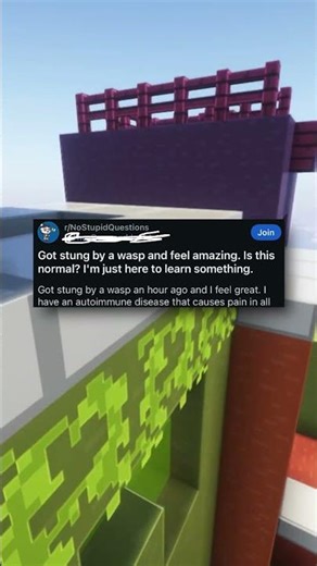 Stung By A Wasp 🐝