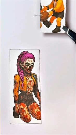 A or B? Find Zombie Rumi’s Daughter Kpop Demon Hunters Official Art #viral #trending #shortvideo