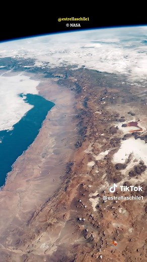 Increíbles vistas de Chile y Bolivia desde el espacio