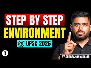 Environment for UPSC 2026 – Boost Your Prelims Score with Sudarshan Gurjar | E1