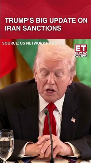 Trump Claims Iran Lobbying With Washington To Lift Crippling U.S Sanctions #shorts #trump #iran