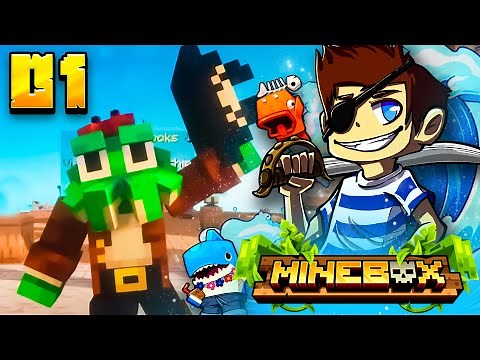 MINEBOX #01 : L'ÎLE AU TRÉSOR EN MULTIJOUEUR !