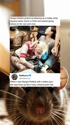 Margot Robbie Started Giving Tattoos To The Cast And Crew While Playing Harley Quinn