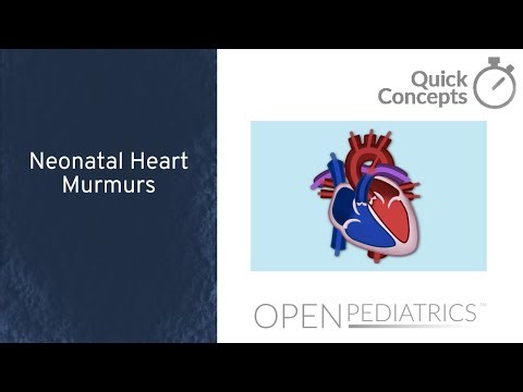 Neonatal Heart Murmurs by M. Freed | OPENPediatrics