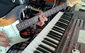 korgpa700编曲键盘与电吉他