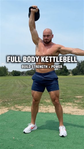 Full Body Kettlebell Workout | Build Strength + Power