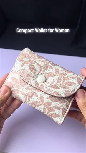Stylish Compact Wallet for Women