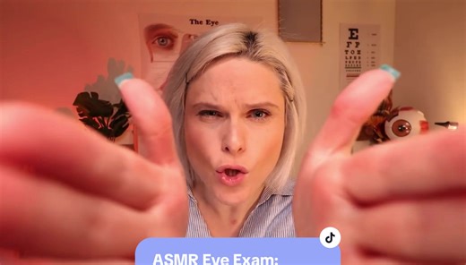 ASMR Eye Exam - Follow My Instructions 👀 👩🏼‍⚕️🌿 • Full version on YT (A Realistic In-Depth ASMR Eye Exam) #asmr #asmreyetest #asmrfollowmyinstructions #asmrmedical #bebravebeyouasmr