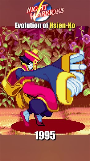 The Evolution of Hsien-Ko in Darkstalkers
