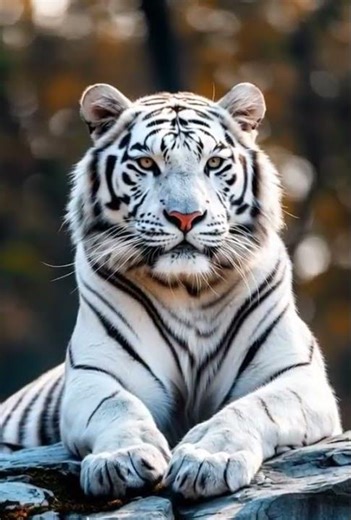 White 🤍 Tiger 🐯//Animation//3D Video//AI