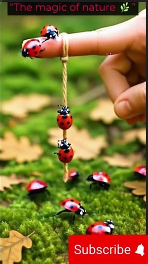 "10 Seconds of Ladybug Magic" 🐞✨ | Relaxing Ladybug Short Video" #shorts #ladybug #animals #howto