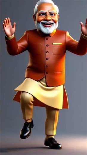 Modi cartoon dance video #comedy #dance #funny