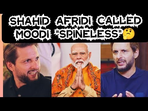 Did Shahid Afridi Really Call Modi ‘Spineless’? Truth Behind the Viral Instagram Story!
