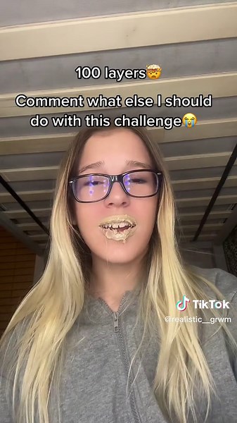 100 Layers Lip Gloss Challenge: A Glossy Disaster