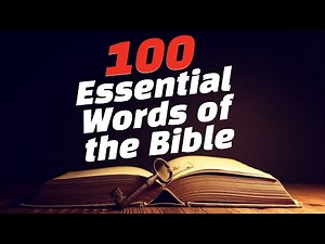 Expand Your Biblical Knowledge With These 100 Must-Know Bible Words! - JONAH