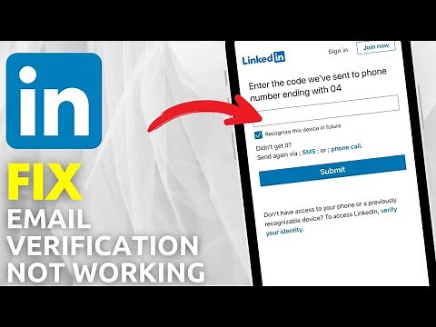 How To FIX LinkedIn Email Verification Not Working (EASY FIX!)