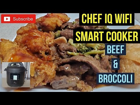 Chef IQ Wifi Smart Cooker Review and 1st cook 2020 Pressure Cooker with auto pressure release