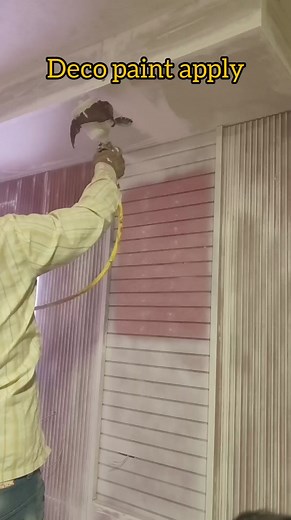 Deco paint apply deco paint kaise kare dico kaise kare #azamhomedecor #pune #putty #light #punecity | Azam Home Decor