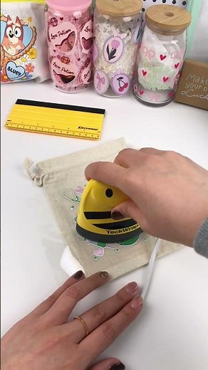 How to Make Heat Transfer Paper String Bag?