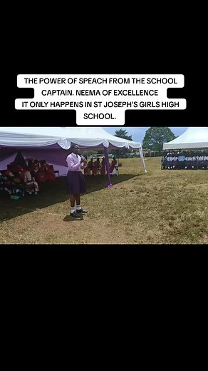 Empowering School Captain Speech at St Joseph's Girls High School