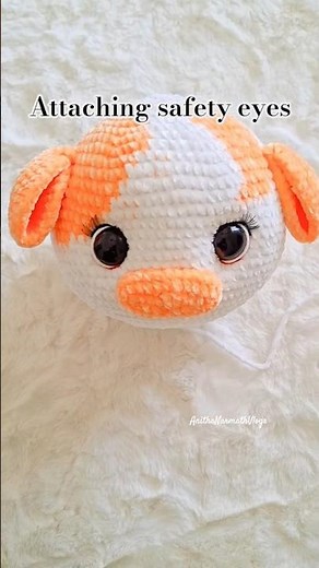 Cute Crochet Cow 🐄 | Amigurumi Cow Doll Tutorial | Beginner Friendly #crochet #crochetdoll