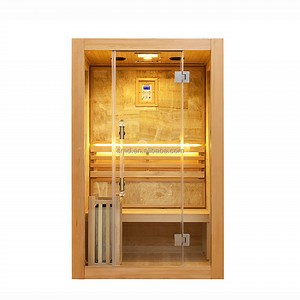 [Hot Item] 2 Person Home Sauna Cabin Indoor Wooden Sauna Room
