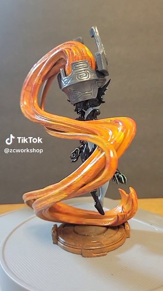 Imp form Midna from Twilight Princess. Sculpted by DiNamuuu3d #midna #impmidna #twilightprincess #legendofzelda #3dprinting #3dprinted