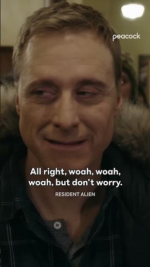 Just act natural, doc! #ResidentAlien #Aliens #AlanTudyk #Shorts