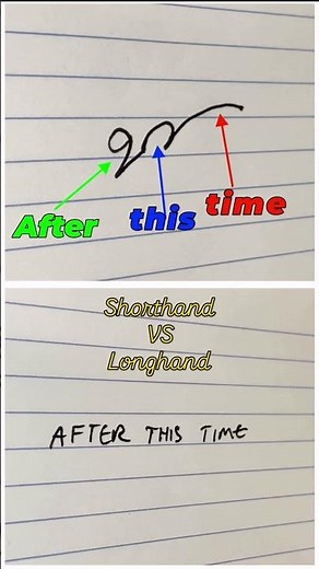 What is the point of learning Shorthand today? #shorthand #handwriting #journal #journaling