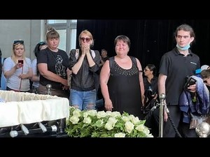 Белые розы для Юры - Похоронное видео Юрия Шатунова - Funeral of Yuri - #shatunov
