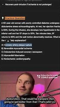 Dobutamine Stress Test Step 1