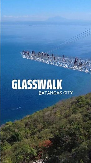 MIRACLE GLASSWALK in monte maria batangas city philippines #touristspotsinthephilippines #travel