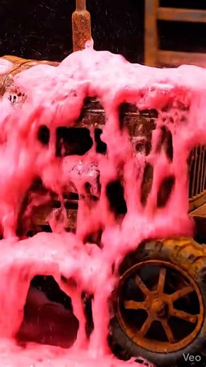 Rusty Toy Tractor Restoration | Satisfying Rust Removal ASMR #asmr #asmrvideo