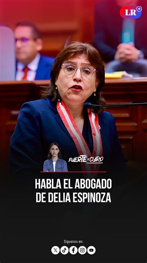 44K views · 1.1K reactions | #FuerteYClaro | Manuela Camacho entrevista al defensor de Delia Espinoza sobre los detalles de su inhabilitación y la actitud de Fernando Rospigliosi.  Mira el programa completo en nuestro canal de Youtube → La República - LR+ #LaRepublica #HNewsLR #Perú #Actualidad #Política #Noticias #ManuelaCamacho #DeliaEspinoza | La República | Facebook