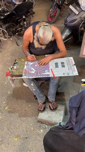 🎨 Amazing Indian Art Painting | Incredible Talent of India• Amazing art painting • Indian artist • Incredible India art • Creative painting ideas • Realistic art • Traditional Indian art • Hand painting • Indian artwork • Masterpiece art • Desi artist talent • Indian culture painting • Painting tutorial • Trending art video • Viral art reelIndian artist painting video • Desi art talent • Bharat ka kalakar • Painting India • Indian art lover • Art video viral India • Amazing art of India • India