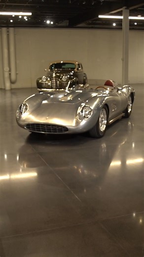 Metal shaper Luc De Lay, son of Marcel De Lay, built this Chip Foose designed MarCel Roadster, a tribute to the legendary sports cars of the 50’s and to his legendary father. #marcel #roadster #chipfoose #tribute #classiccar | Speedway Motors