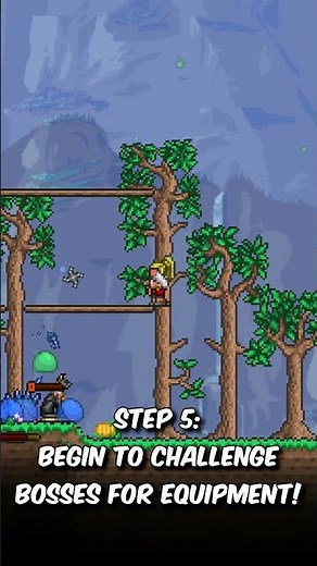 Can You Beat Terraria Starting With Nothing? (Scavenger Challenge!)