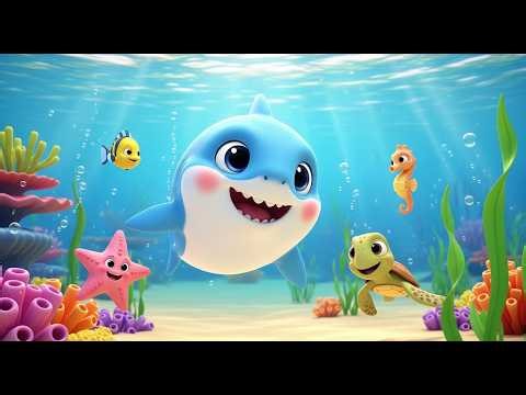 Baby Shark 🦈 Explores the Ocean for the First Time 🌊 | Fun Adventure & Learning Story for Kids