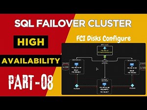 Configure Shared Disk - SQL/SSAS Failover || #8