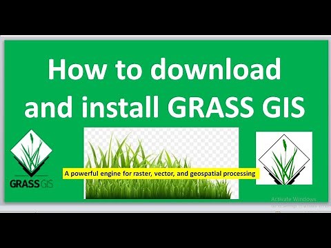 How to download and install GRASS GIS