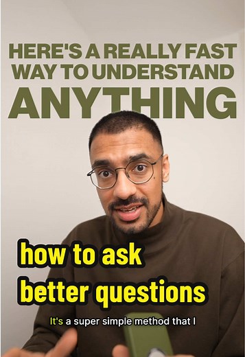 better questions = better answers 🧐