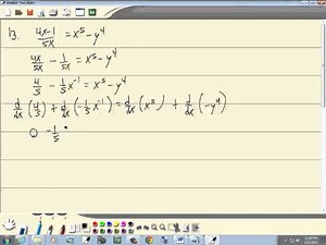 Calculus I - Chapter 3 Test Review - Problem 13
