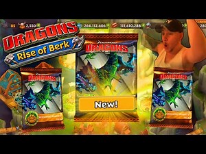 4 SEASONAL PACKS!!!! (NEW DRAGON!) | Dragons: Rise Of Berk #203