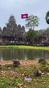 Beautiful Cambodia Temple 🇰🇭🇰🇭💚💚 #videoreelsシ #travel | Ounpi Smile