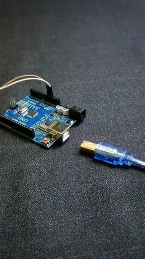 Built a simple LED ON circuit using Arduino 🔌💡