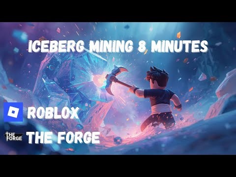 8 Minutes Full AFK Iceberg Mining in The Forge – No Cut / Chill Grind